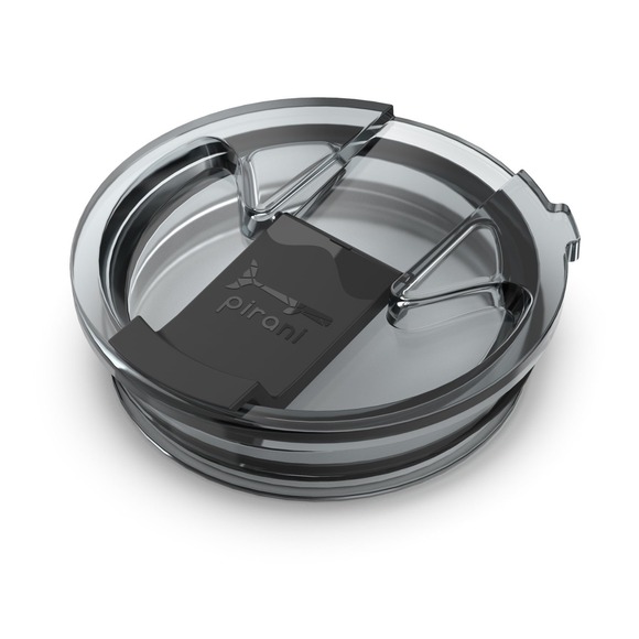 New White Pirani 16 oz Insulated Tumbler with Lid - Picture 3 of 4